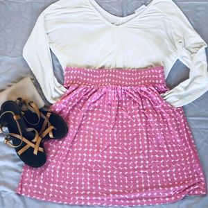 Boden Jersey Skirt - Pink